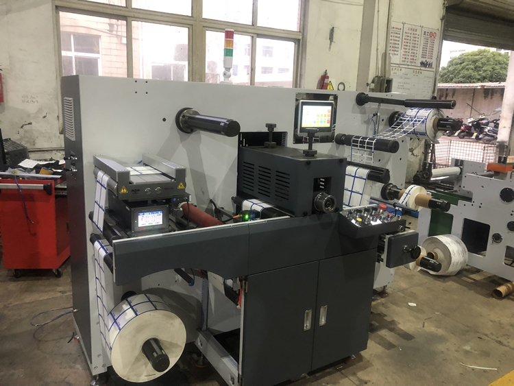 350间歇式圆压圆模切机